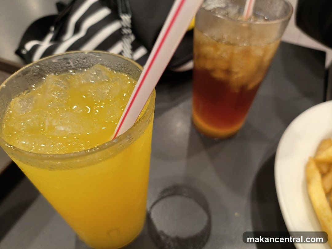 Two Drinks and Fries