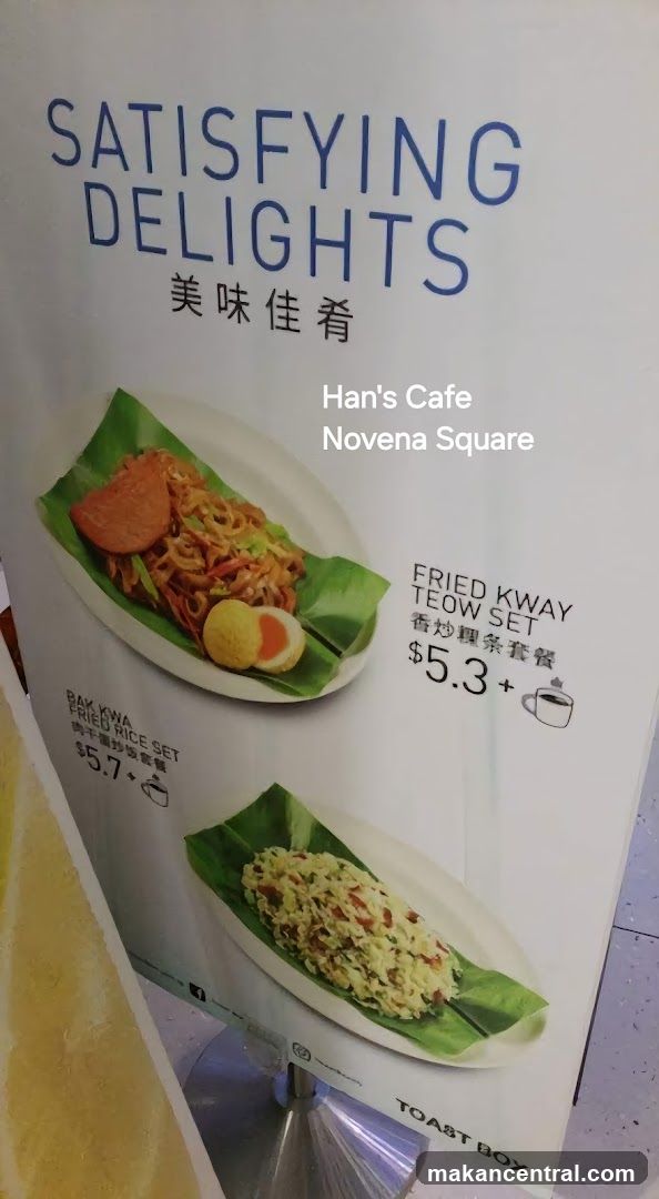 Satisfying Delights Menu
