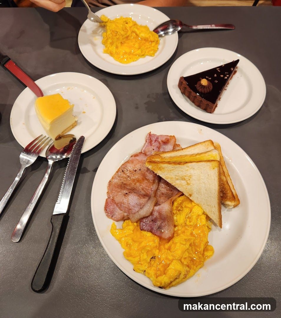 Breakfast and Dessert Spread