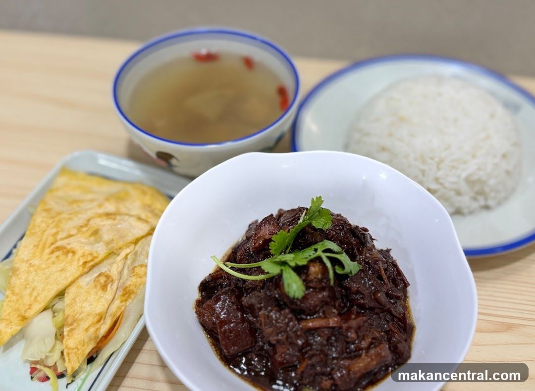 Braised Pork Belly with Rice
