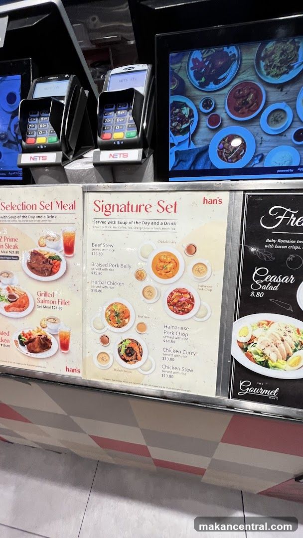 Han's Signature Set Menu