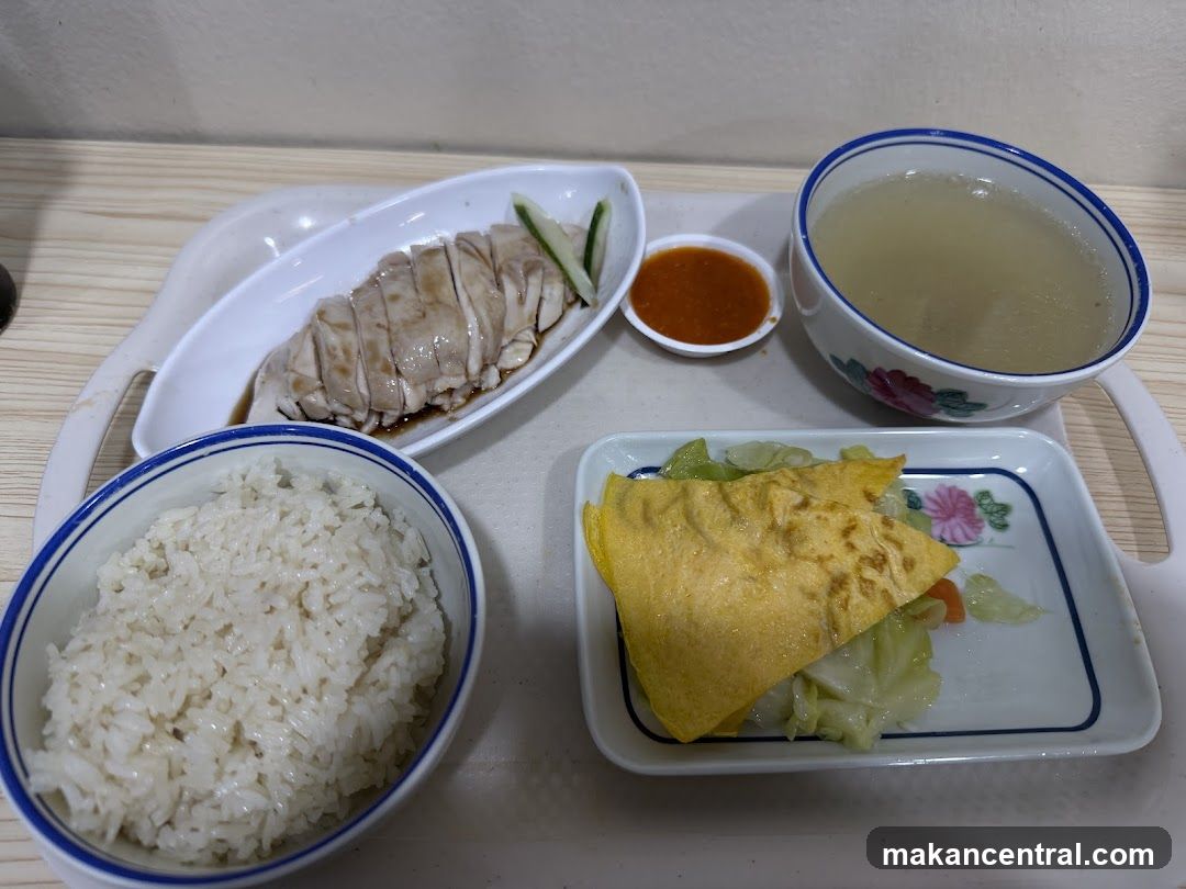 Hainanese Chicken Rice Set