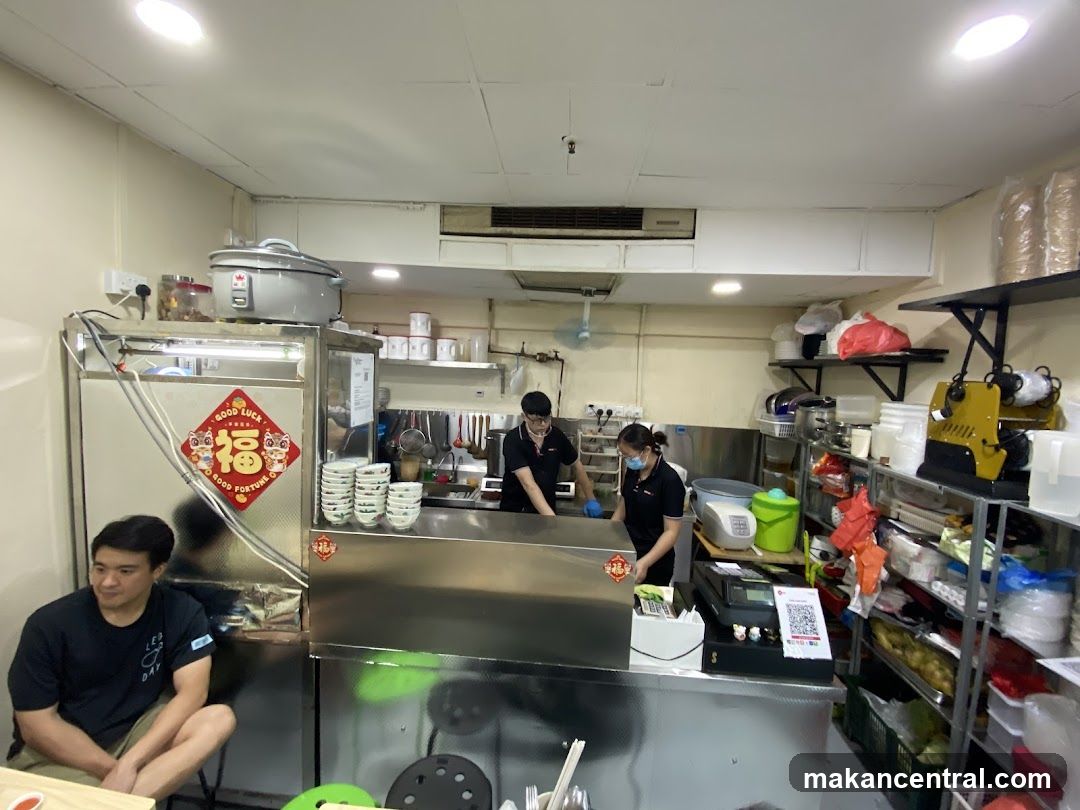 Kitchen Staff Preparing Food