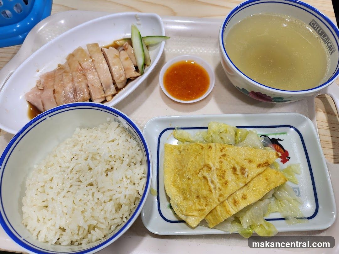 Hainanese Chicken Rice Set