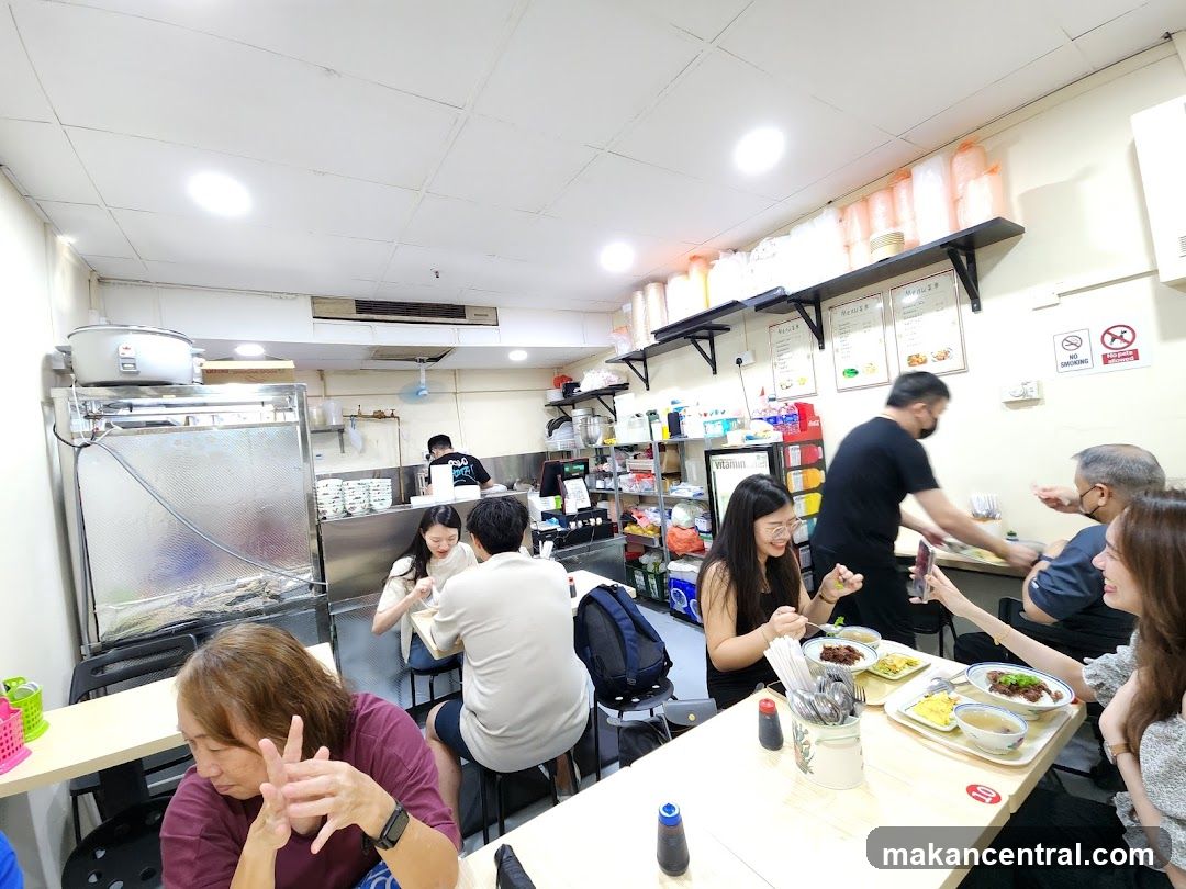 Restaurant Interior with Diners