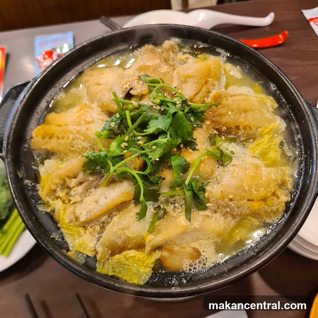 Steamed Fish Hot Pot
