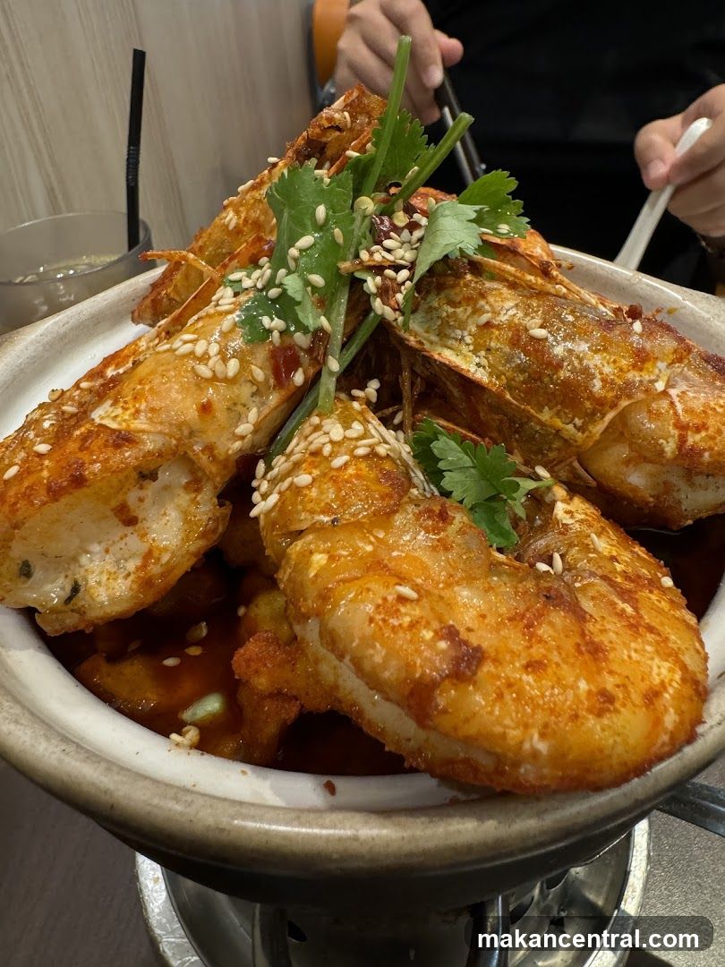 Spicy Prawn Dish