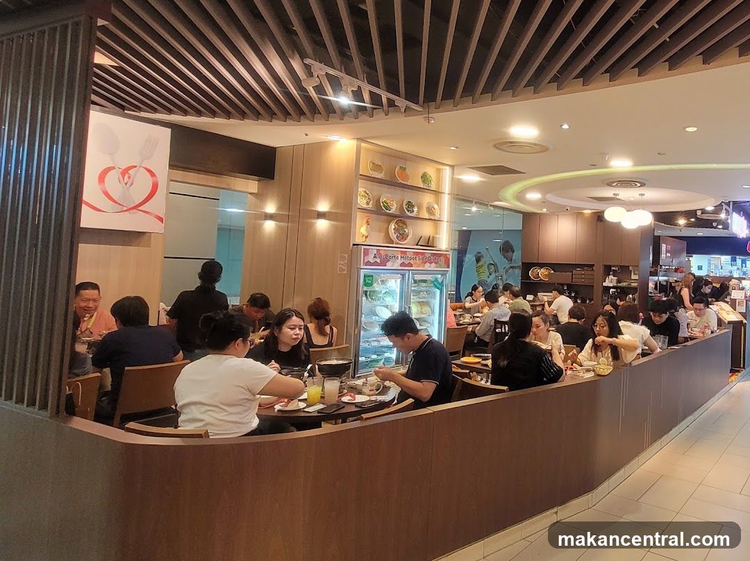 Diners at a Hotpot Restaurant