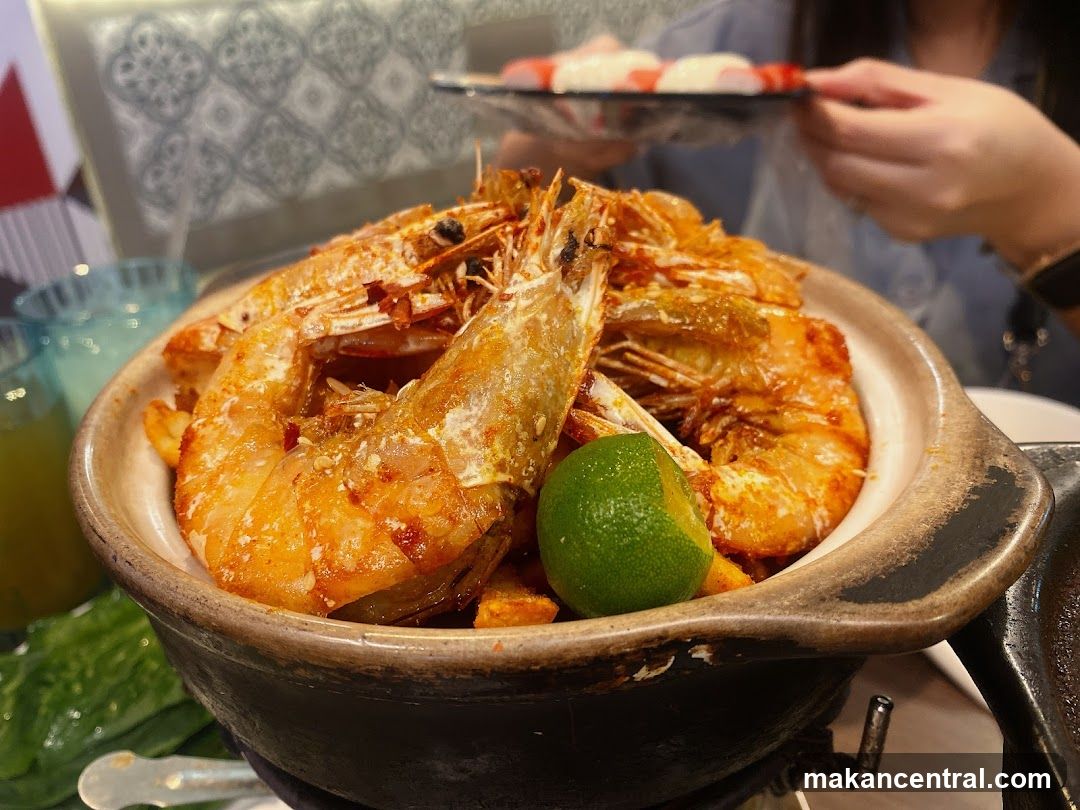 Spicy Prawn Dish