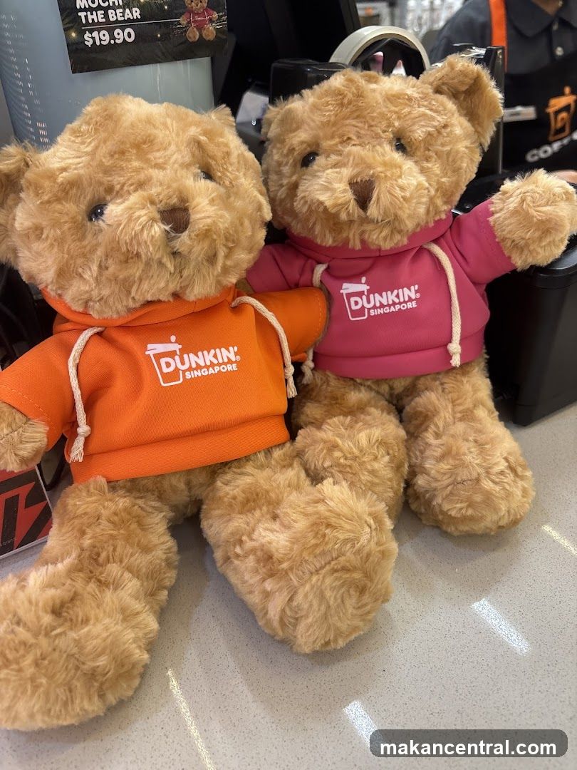Dunkin' Singapore Teddy Bears