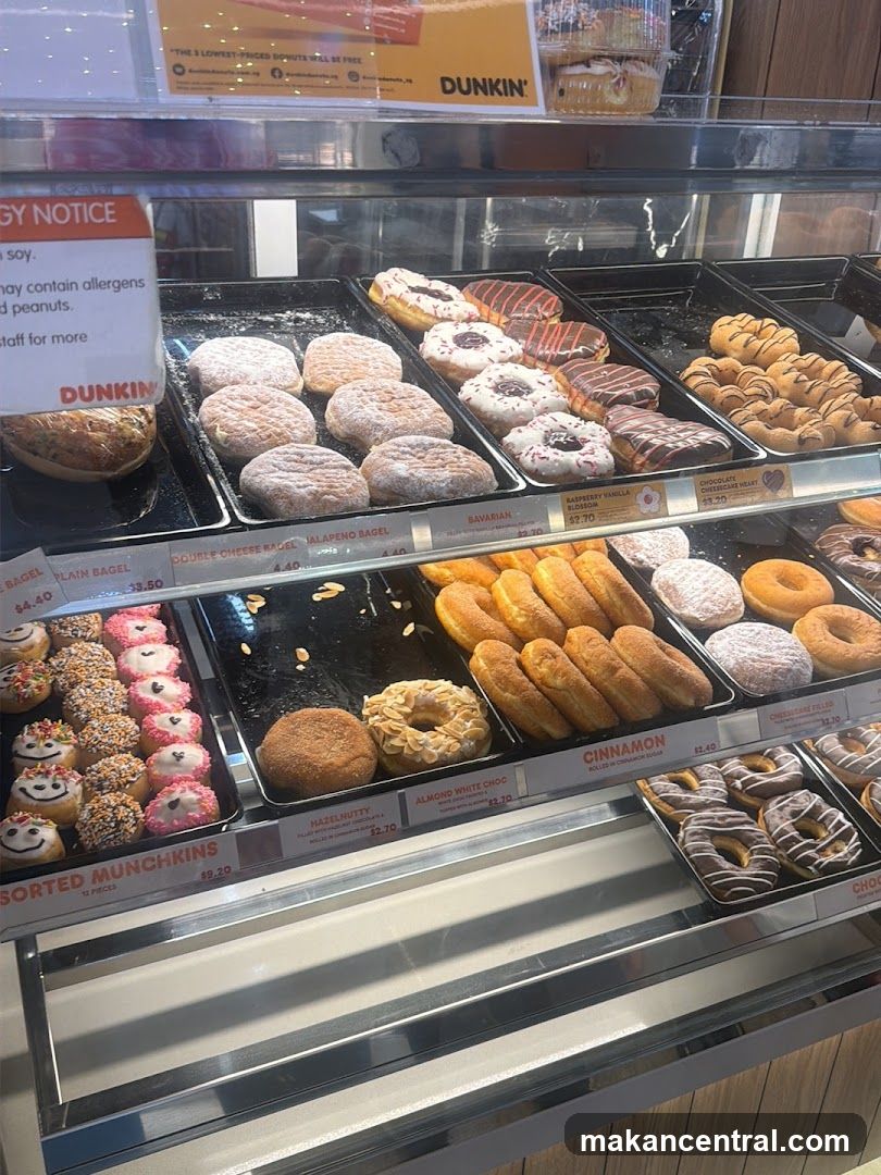 Dunkin' Donuts Display