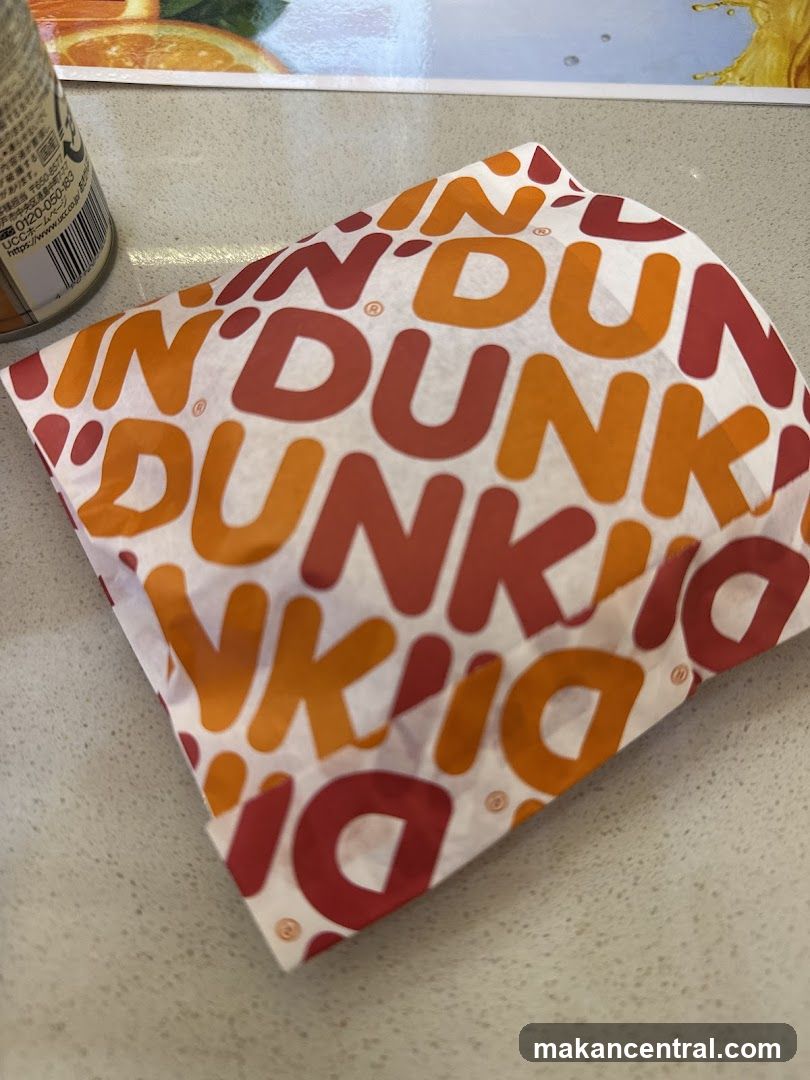 Dunkin' Donuts Bag