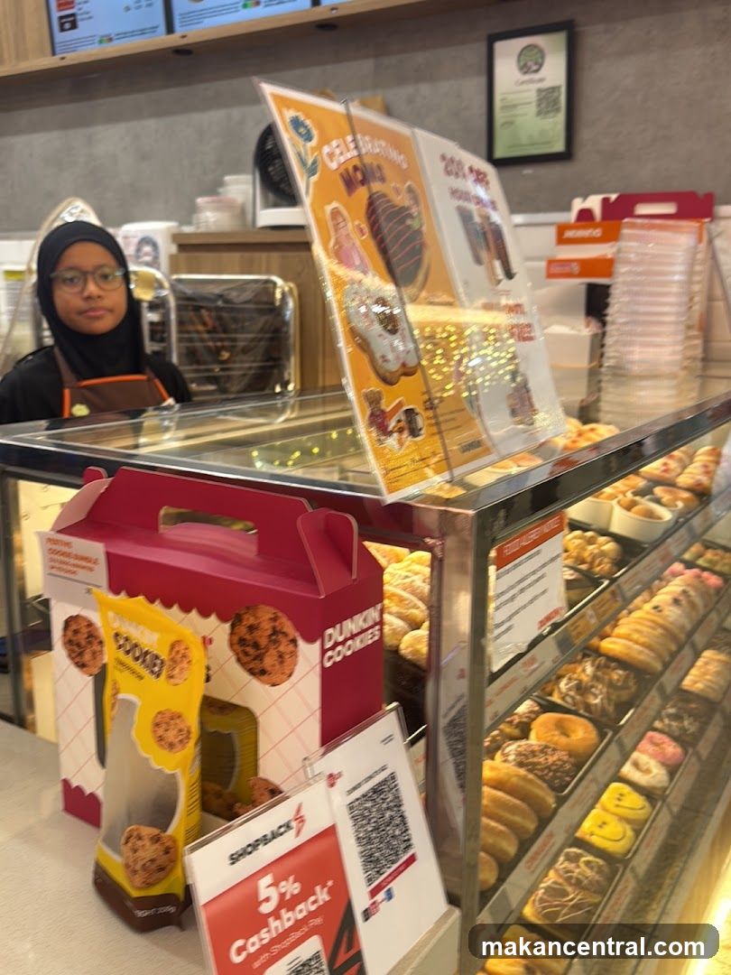 Donuts and Cookies Display