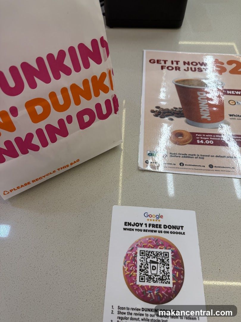 Dunkin' promotional materials