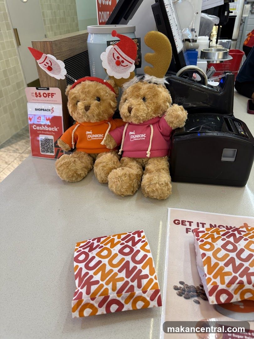Dunkin' Donuts Holiday Display