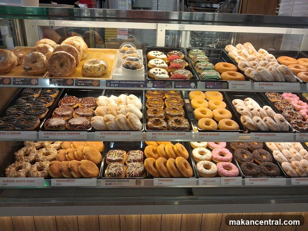 Donuts and Bagels Display