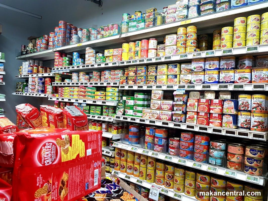 Canned Goods and Crackers