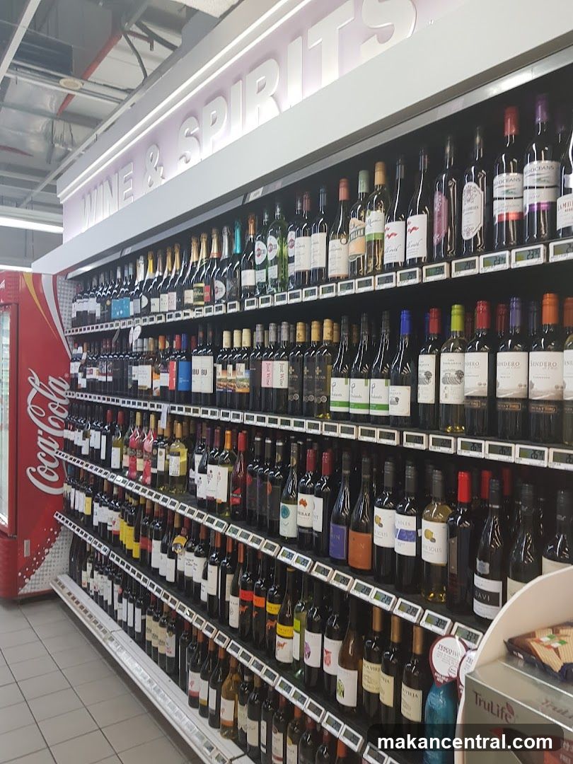 Wine and Spirits Aisle