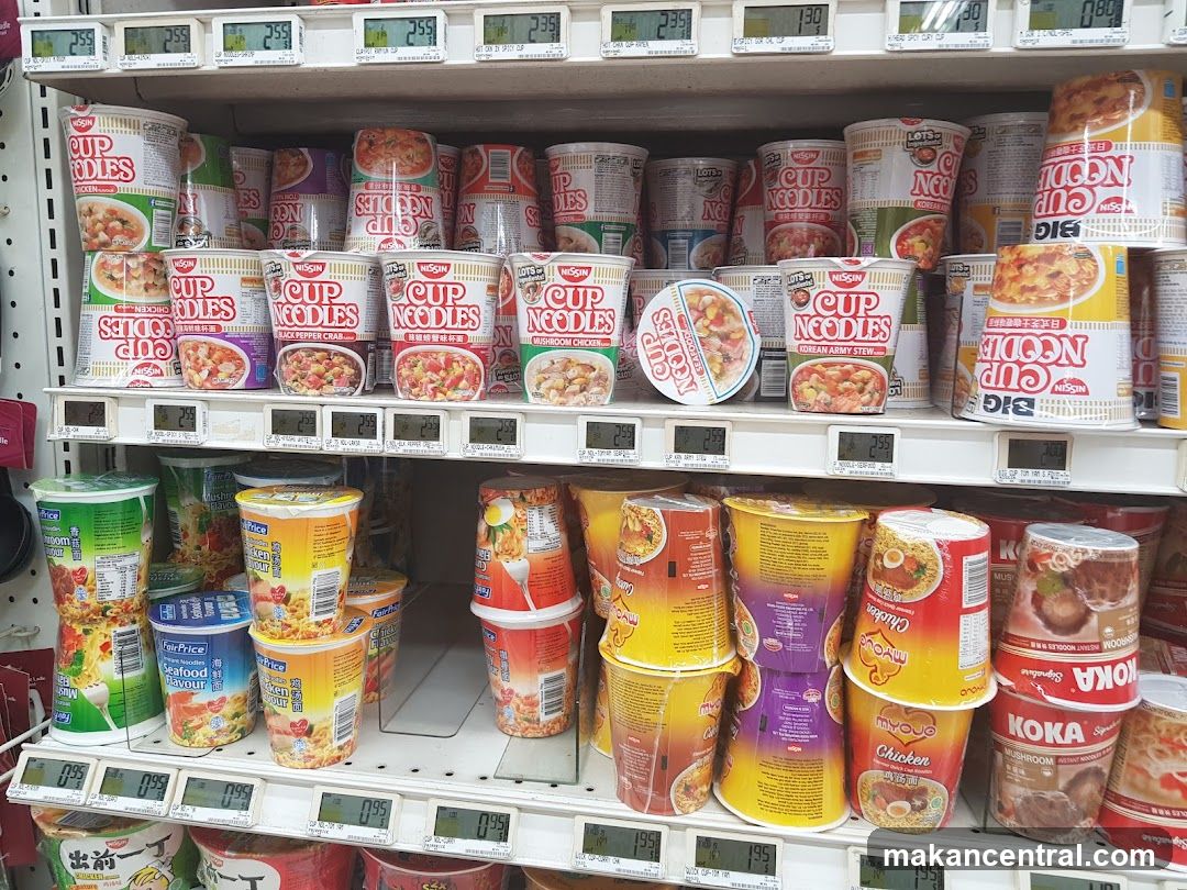 Cup Noodles Display