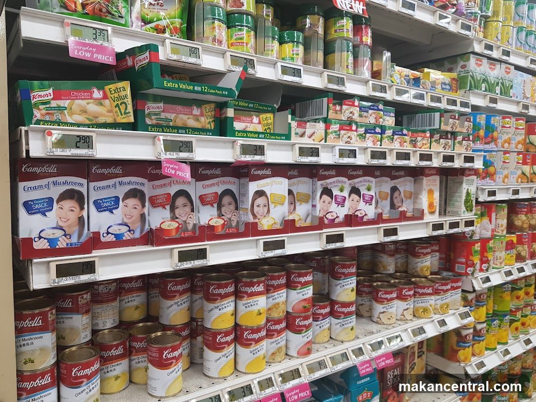 Soup and Canned Goods Aisle