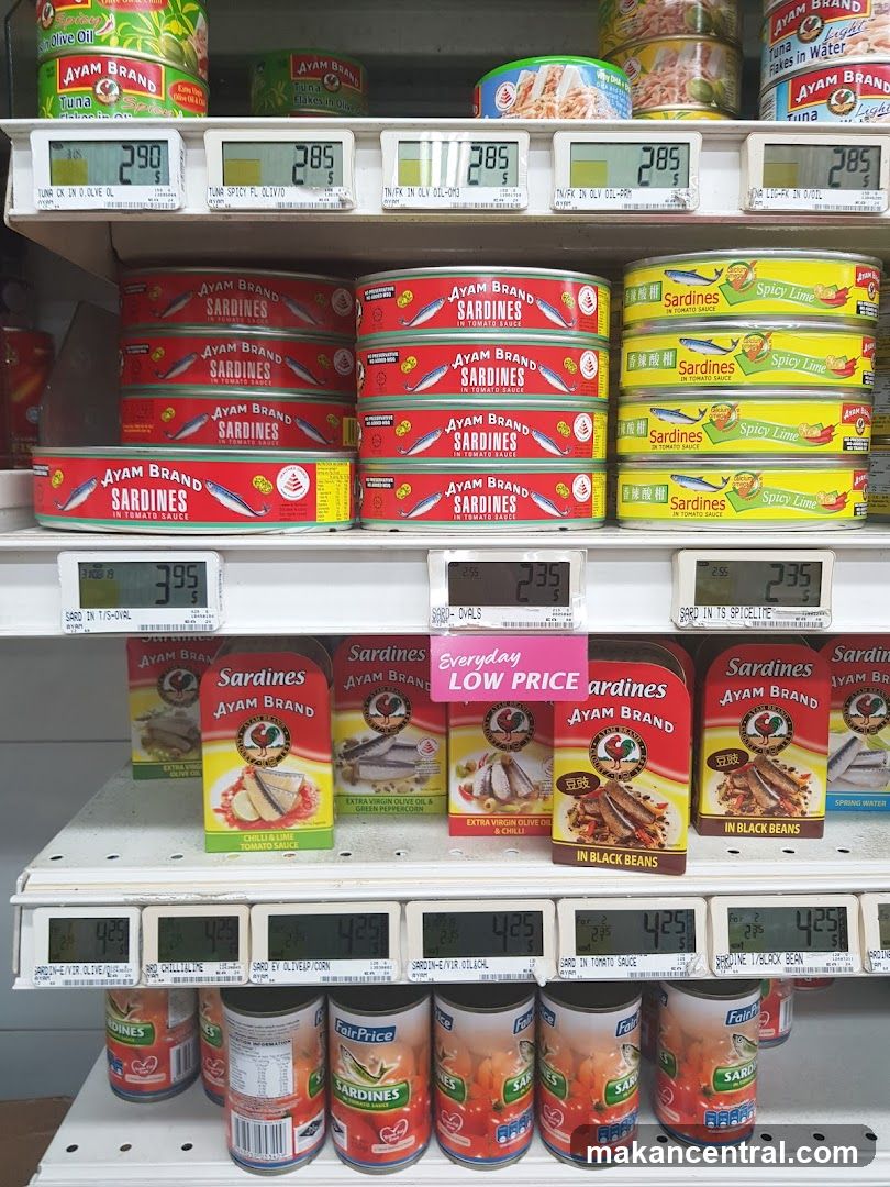 Canned Fish Display
