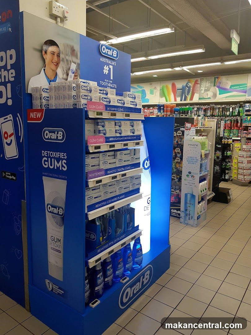 Oral-B Toothpaste Display