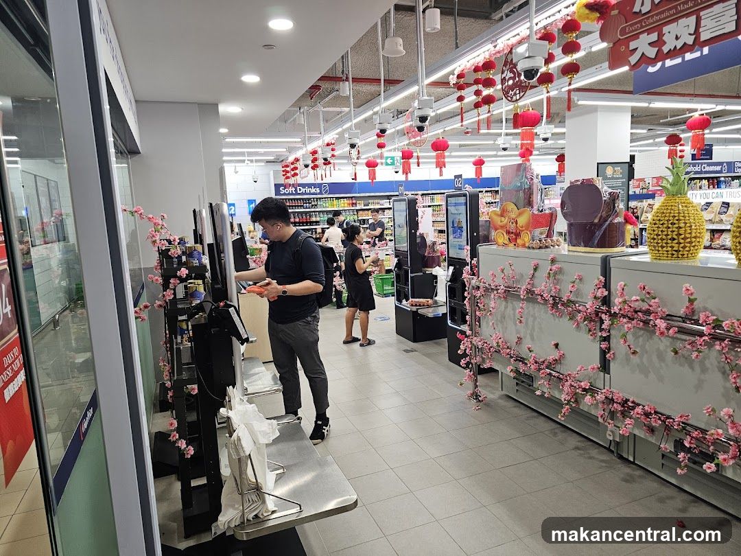 Supermarket Checkout Area
