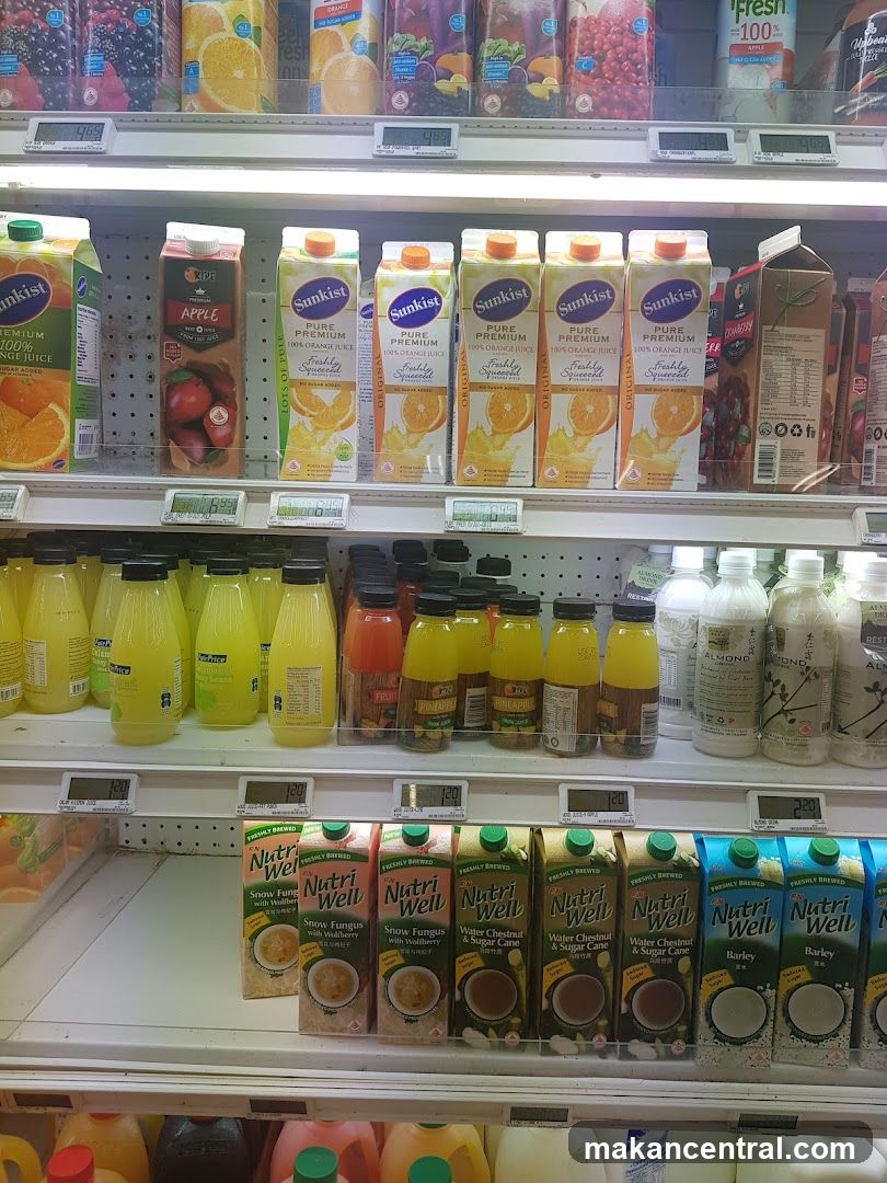 Juice and Beverage Display