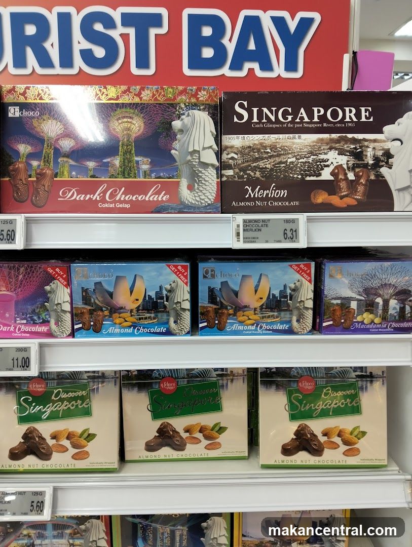 Singapore Themed Chocolates