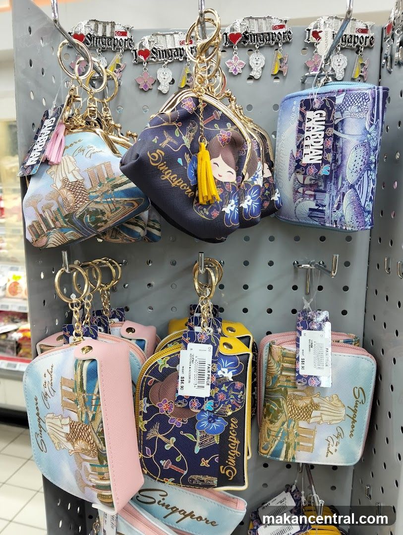Singapore Souvenir Pouches