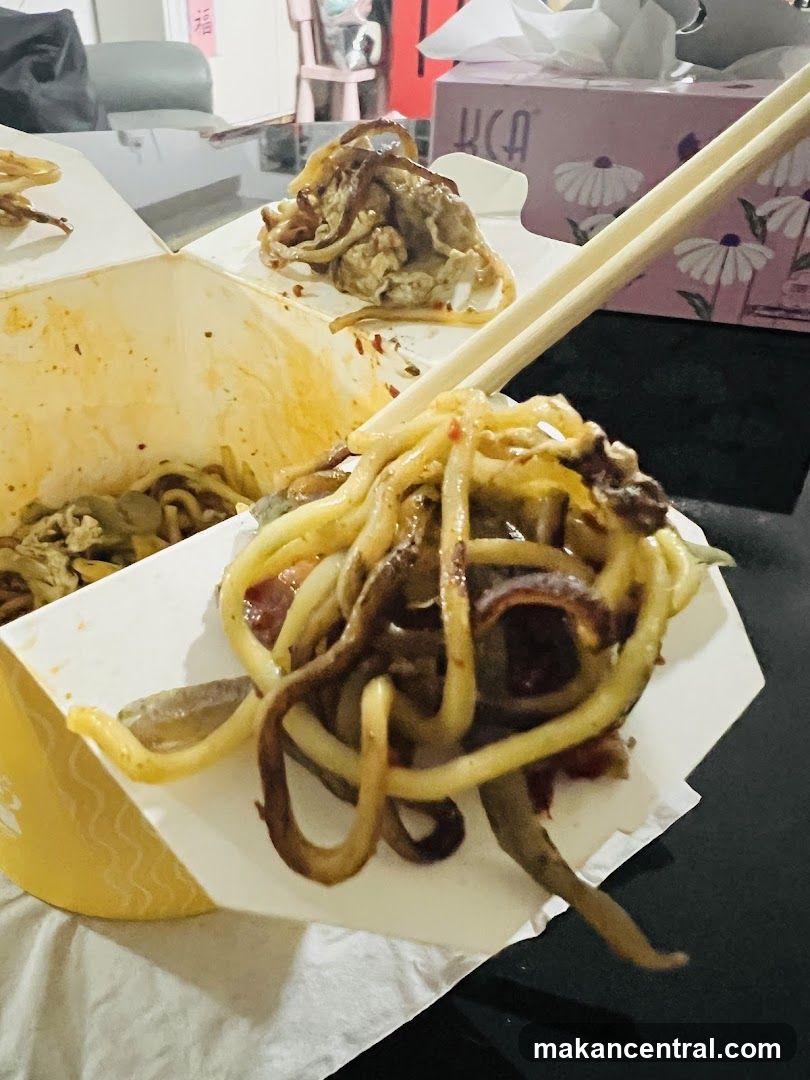 Noodles and Meat