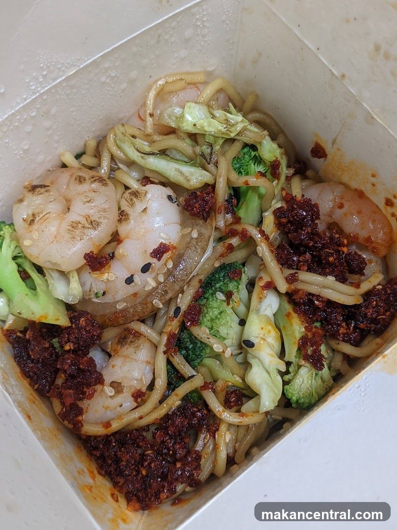 Shrimp and Noodles
