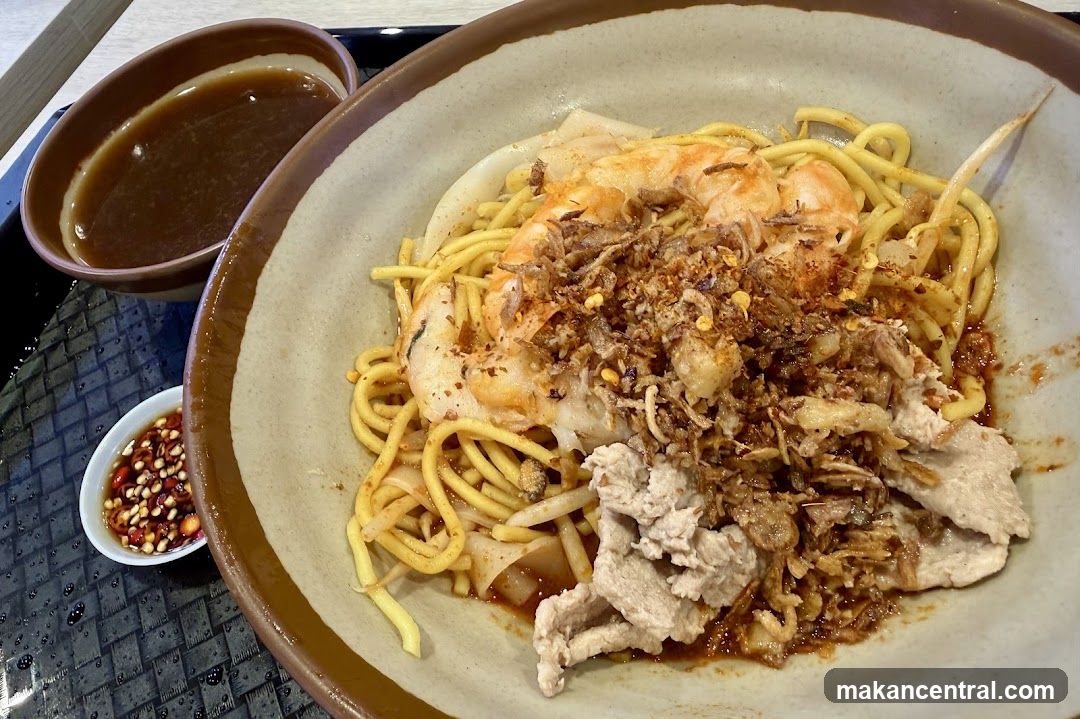 Noodles with Shrimp and Pork