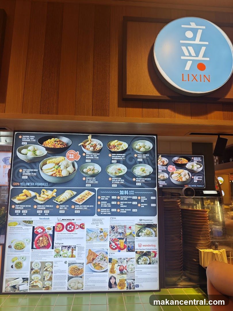 Lixin Menu