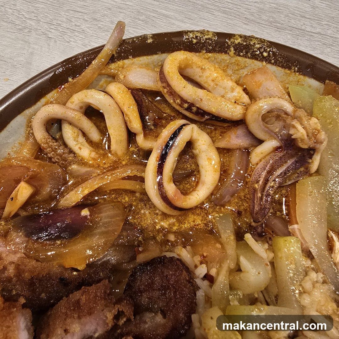 Squid and Pork Dish