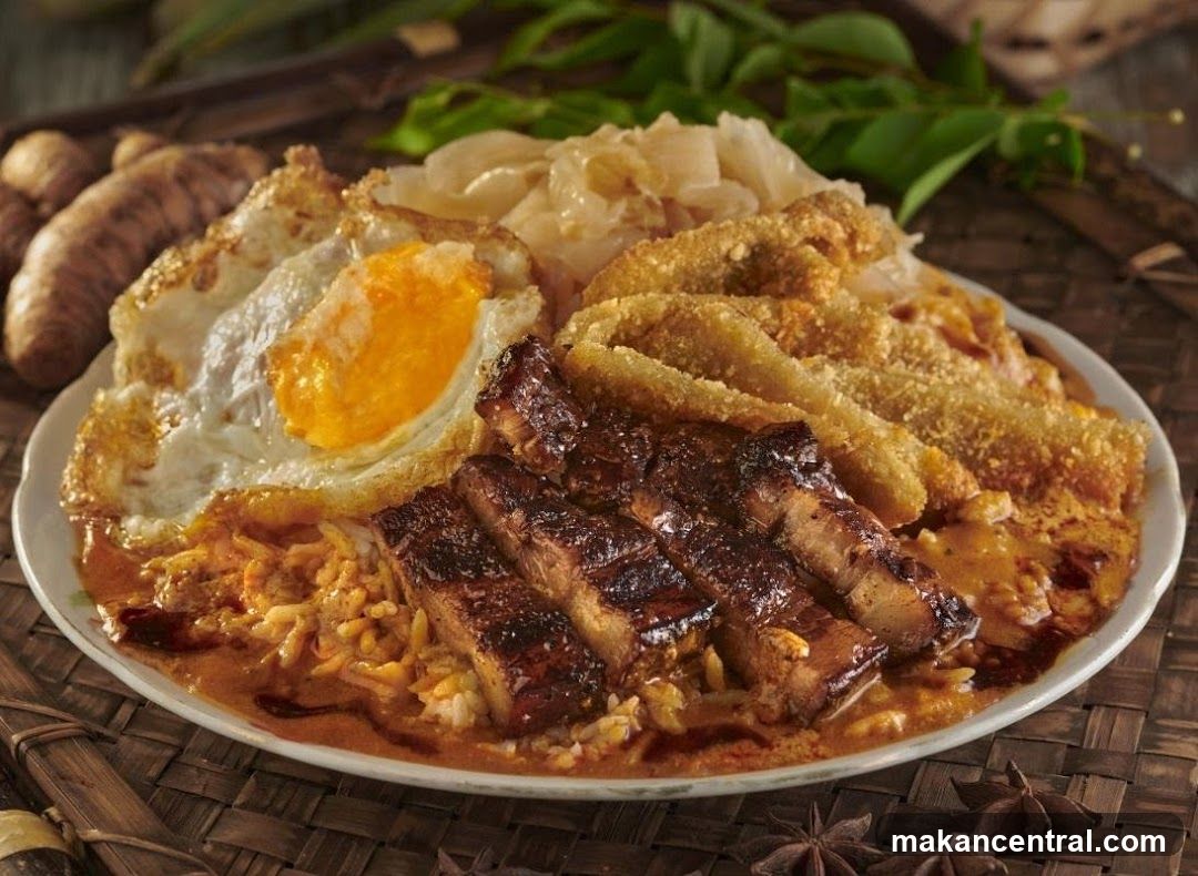 Pork Belly Rice Plate