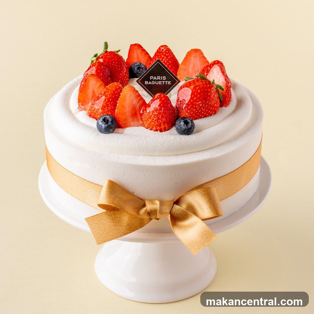 Paris Baguette Strawberry Cake