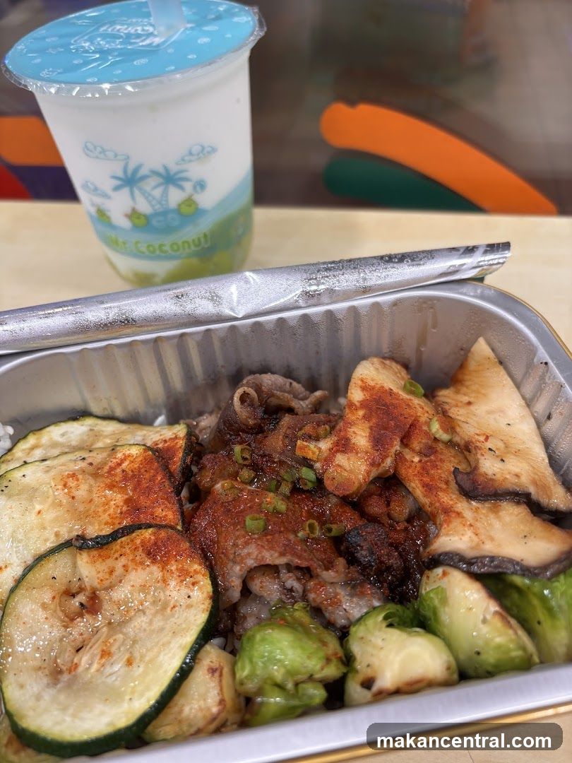 Mr. Coconut Drink and Meal