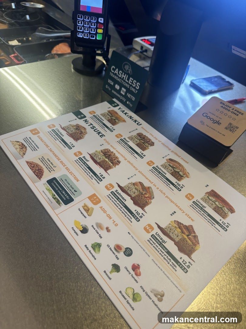 YAKINIKU & NITSUIKE Menu