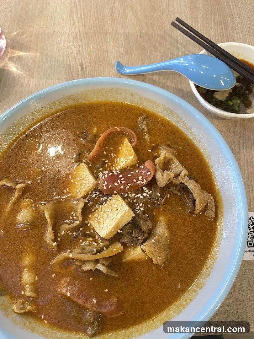 Spicy Stew with Tofu and Meat