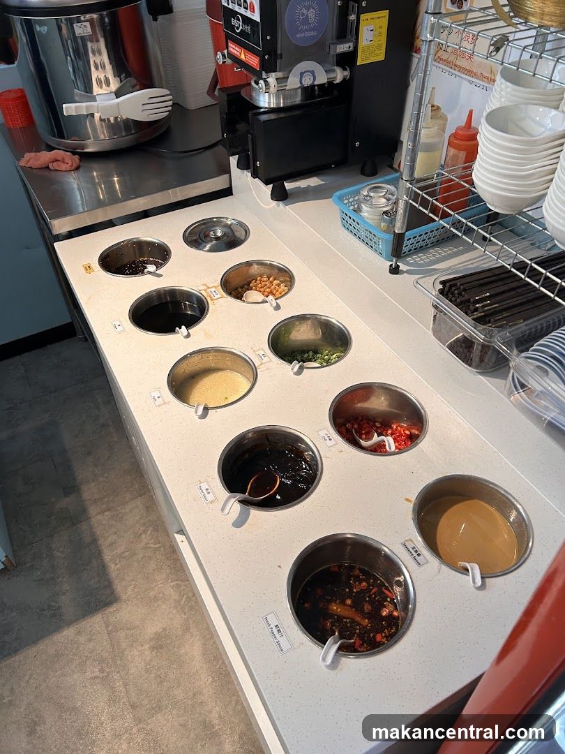 Condiment Bar
