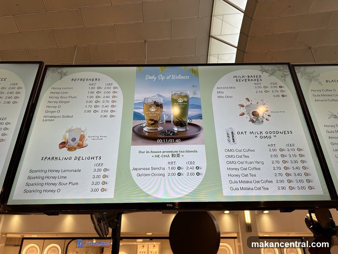 Daily Sip of Wellness Menu