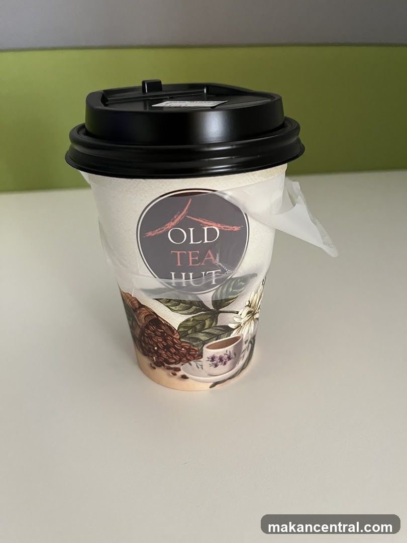 To-go cup with logo