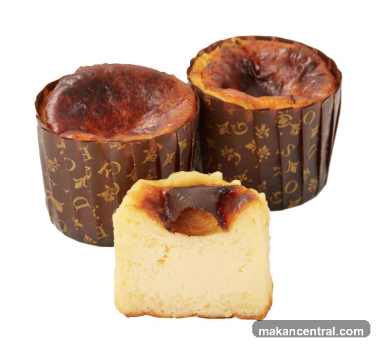 Burnt Basque Cheesecakes