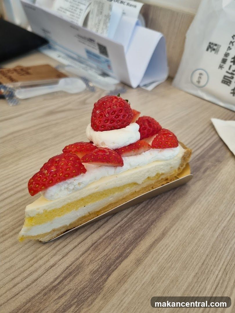 Strawberry Tart Slice