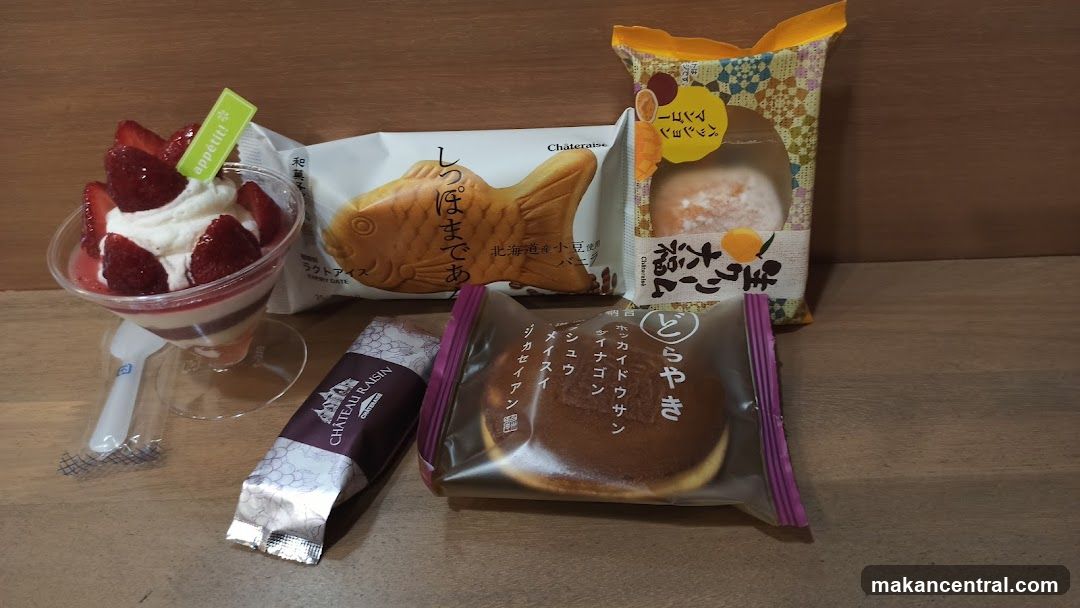 Assortment of Japanese Desserts