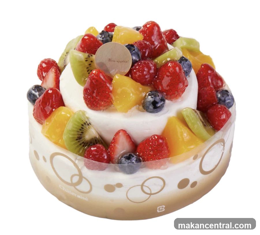 Two-Tiered Fruit Cake