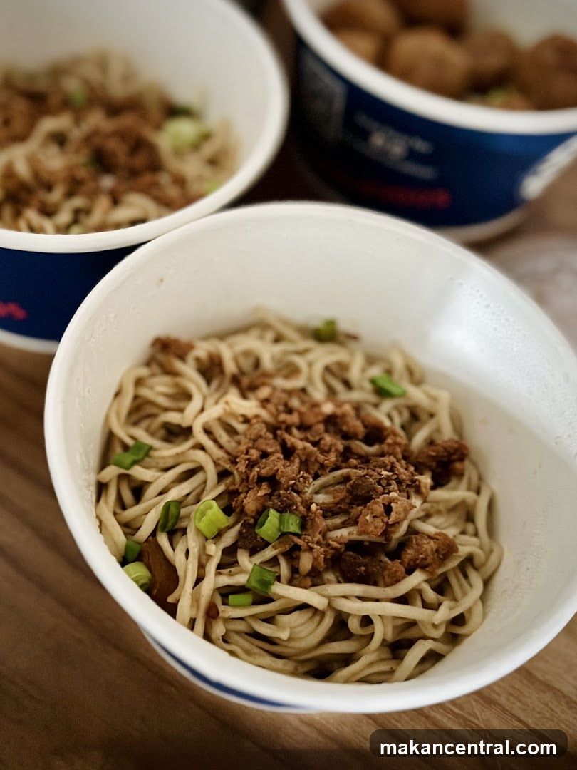 Noodles in Bowls