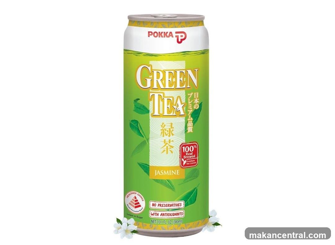 Pokka Green Tea Can