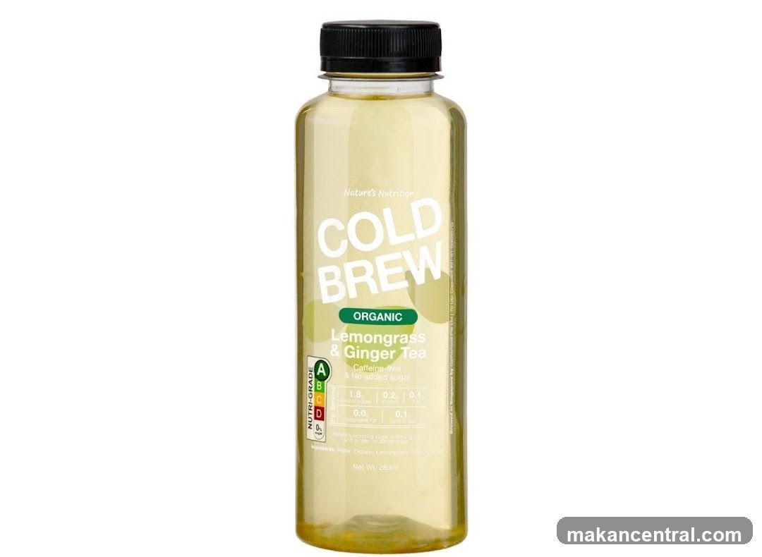 Cold Brew Lemongrass & Ginger Tea